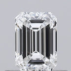 Diamante Naturale Taglio Smeraldo 0.4ct VG/VG E IF - GIA - 4.94x3.51x2.4mm