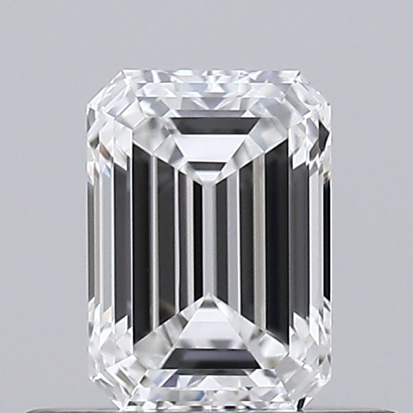 Diamante Naturale Taglio Smeraldo 0.4ct VG/VG E IF - GIA - 4.94x3.51x2.4mm
