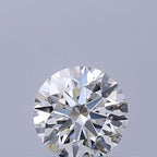 Diamante Naturale Taglio Brillante 0.37ct 3EX F VS2 - GIA - 4.63x4.59x2.87mm