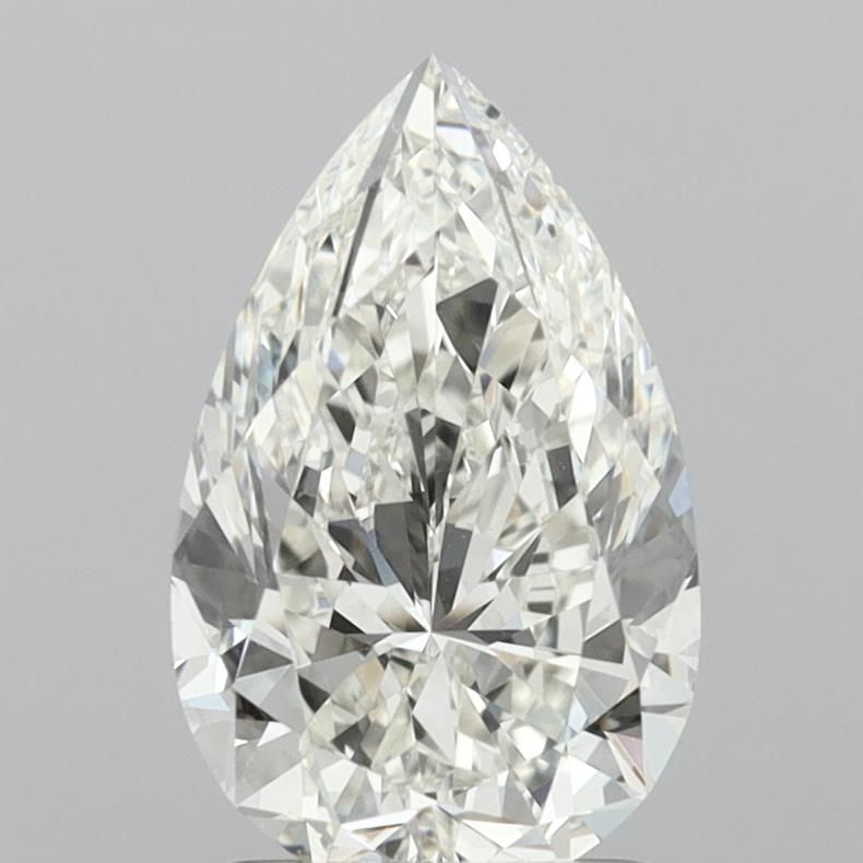 Diamante Naturale Taglio Goccia 1.7ct EX/EX H VS1 - IGI - 10.19x6.45x4.15mm
