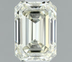 Diamante Naturale Taglio Smeraldo 0.35ct EX/EX J VVS1 - IGI - 4.75x3.31x2.28mm