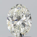 Diamante Naturale Taglio Ovale 0.9ct EX/VG I VS2 - GIA - 7.34x5.41x3.46mm