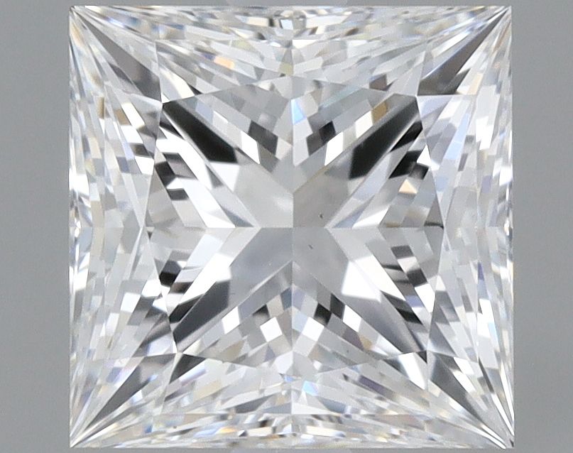 Diamante Naturale Taglio Princess 1.51ct VG/EX E VS2 - GIA - 6.2x6.17x4.68mm