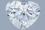 Diamante Naturale Taglio Cuore 0.73ct EX/EX F IF - IGI - 5.35x6.21x3.72mm