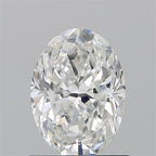 Diamante Naturale Taglio Ovale 1.01ct EX/EX H VVS1 - GIA - 7.62x5.53x3.53mm