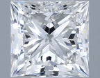 Diamante Naturale Taglio Princess 0.52ct VG/EX H VS2 - GIA - 4.41x4.33x3.14mm