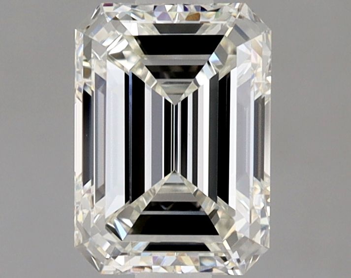 Diamante Naturale Taglio Smeraldo 1.3ct EX/EX H VVS2 - GIA - 7.4x5.36x3.55mm