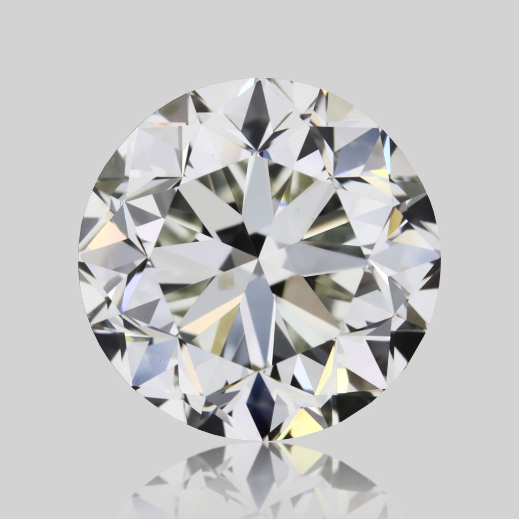 Diamante Naturale Taglio Brillante 1.5ct G/VG/EX I VVS2 - IGI - 6.92x6.97x4.63mm