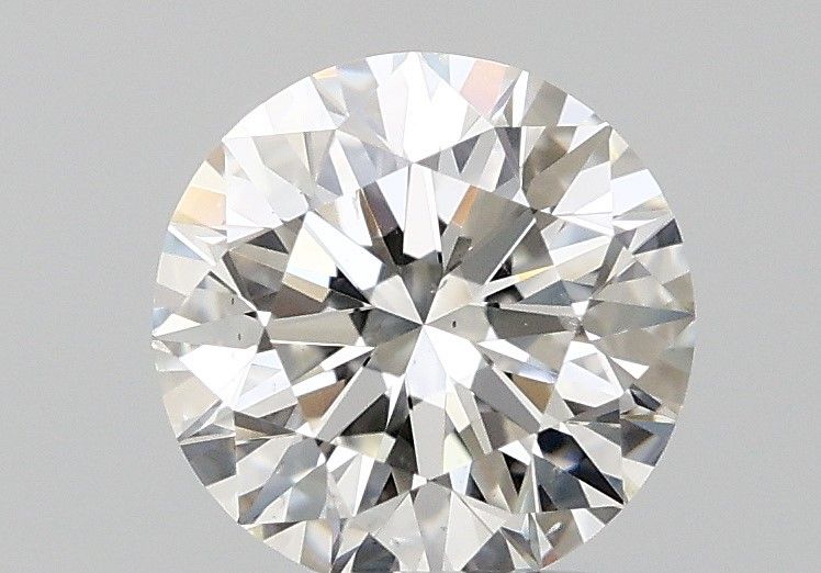Diamante Naturale Taglio Brillante 0.9ct EX/VG/EX H VS2 - GIA - 6.09x6.15x3.85mm