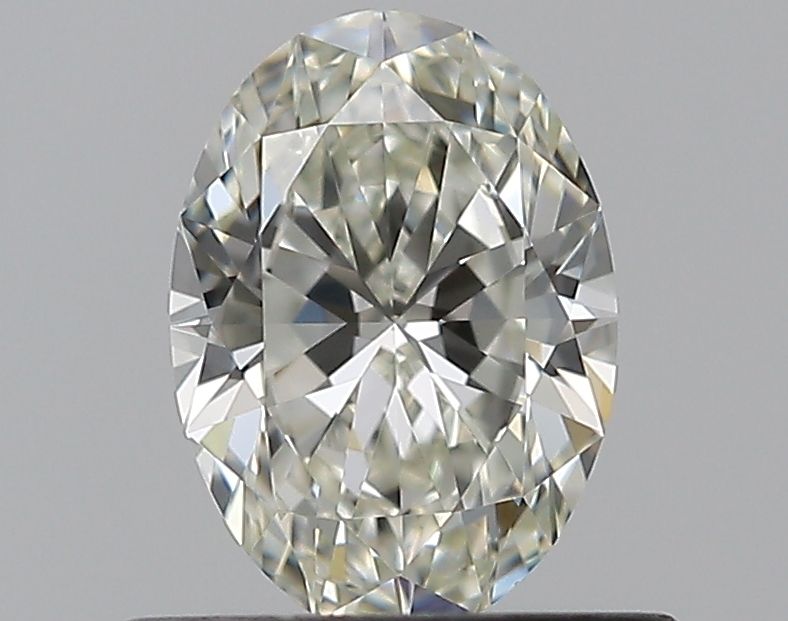 Diamante Naturale Taglio Ovale 0.58ct VG/VG I VVS1 - GIA - 6.54x4.68x2.87mm