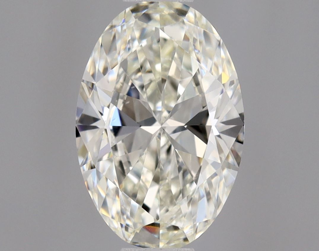 Diamante Naturale Taglio Ovale 0.5ct VG/VG J VS1 - GIA - 6.7x4.5x2.59mm