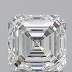 Diamante Naturale Taglio Asscher 1.56ct EX/EX G VVS2 - GIA - 6.4x6.34x4.21mm