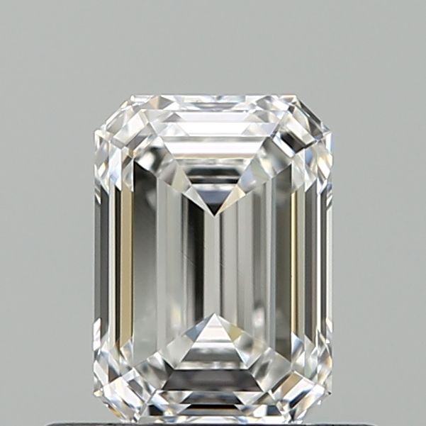 Diamante Naturale Taglio Smeraldo 0.61ct VG/EX D IF - GIA - 5.68x4.03x2.66mm