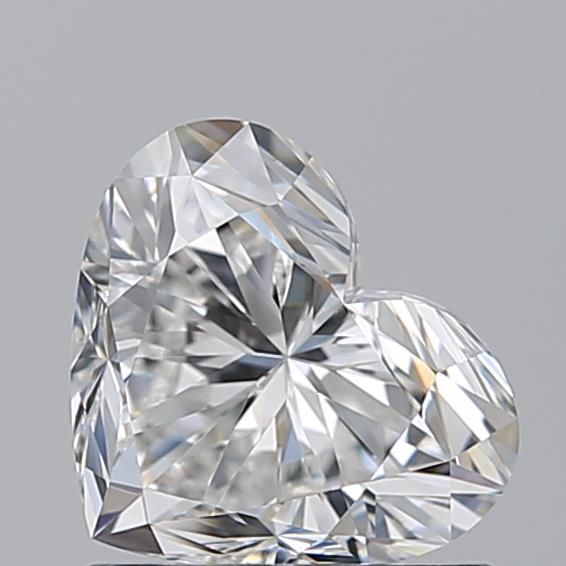 Diamante Naturale Taglio Cuore 1ct EX/VG F VVS1 - GIA - 5.81x6.91x4.13mm