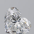 Diamante Naturale Taglio Cuore 1ct EX/VG F VVS1 - GIA - 5.81x6.91x4.13mm