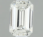Diamante Naturale Taglio Smeraldo 0.3ct VG/EX G VS2 - IGI - 4.84x3.23x1.96mm