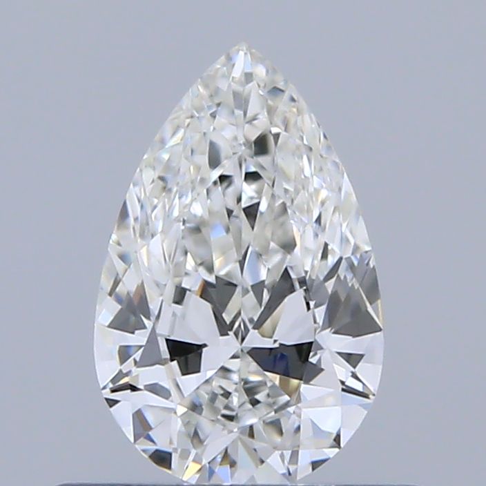 Diamante Naturale Taglio Goccia 0.43ct VG/EX G VVS1 - GIA - 4.28x6.65x2.5mm