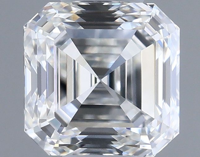 Diamante Naturale Taglio Asscher 0.5ct VG/EX G VVS2 - GIA - 4.36x4.28x2.93mm