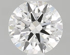Diamante Naturale Taglio Brillante 0.45ct 3EX H VVS1 - GIA - 4.96x4.92x3.01mm