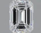 Diamante Naturale Taglio Smeraldo 1.02ct VG/EX D VS2 - GIA - 6.45x4.8x3.38mm