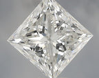 Diamante Naturale Taglio Princess 0.8ct VG/EX F VS1 - IGI - 4.97x4.98x3.64mm