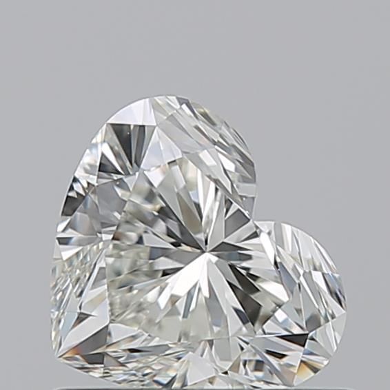 Diamante Naturale Taglio Cuore 0.71ct VG/EX J IF - GIA - 5.3x6.17x3.65mm