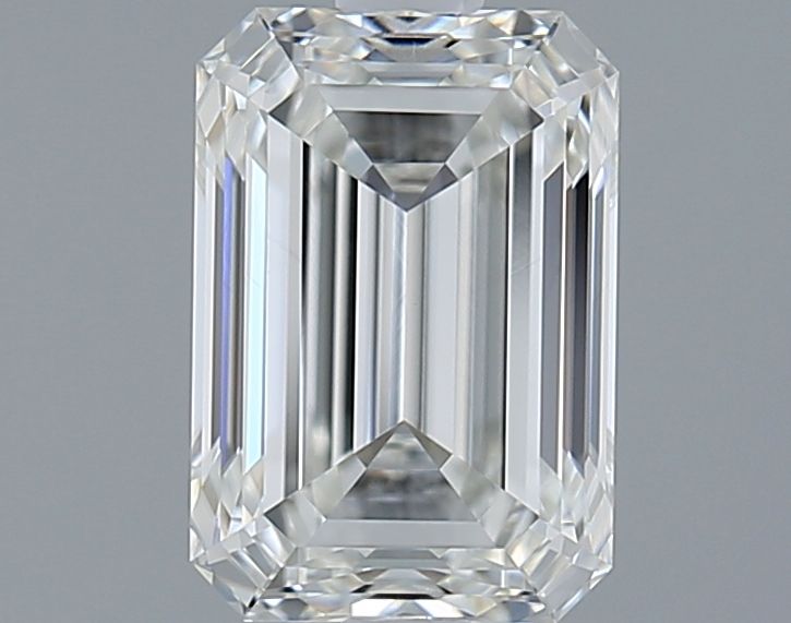 Diamante Naturale Taglio Smeraldo 1.5ct EX/EX G VVS1 - IGI - 7.79x5.36x3.51mm