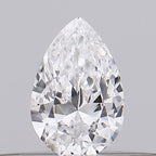 Diamante Naturale Taglio Goccia 0.18ct G/VG D VVS2 - GIA - 4.8x3.17x1.9mm