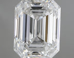 Diamante Naturale Taglio Smeraldo 0.71ct VG/EX F IF - GIA - 5.64x4.29x2.98mm
