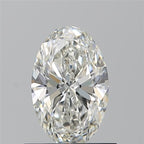 Diamante Naturale Taglio Ovale 0.74ct VG/VG I VVS1 - GIA - 7.61x4.89x3.06mm