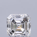 Diamante Naturale Taglio Asscher 0.9ct VG/EX D VVS1 - GIA - 5.22x5.18x3.52mm