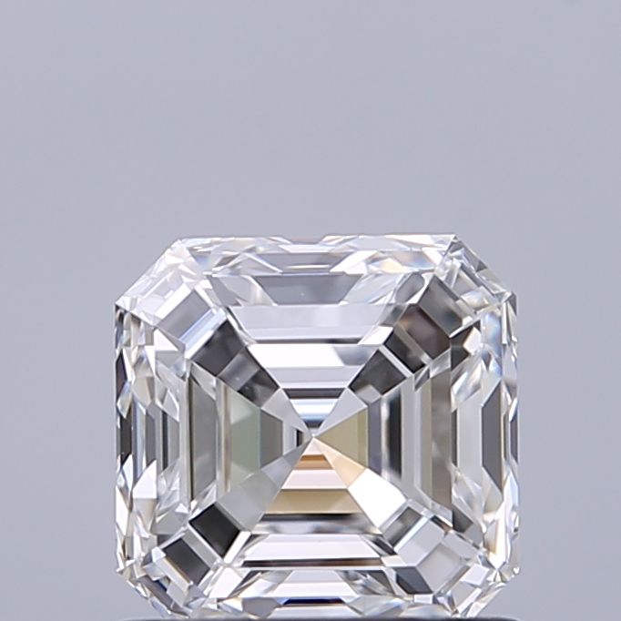 Diamante Naturale Taglio Asscher 0.9ct VG/EX D VVS1 - GIA - 5.22x5.18x3.52mm