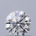 Diamante Naturale Taglio Brillante 0.7ct 3EX E VVS2 - IGI - 5.58x5.64x3.55mm