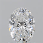 Diamante Naturale Taglio Ovale 1.21ct EX/EX F VVS1 - GIA - 8.07x5.88x3.87mm