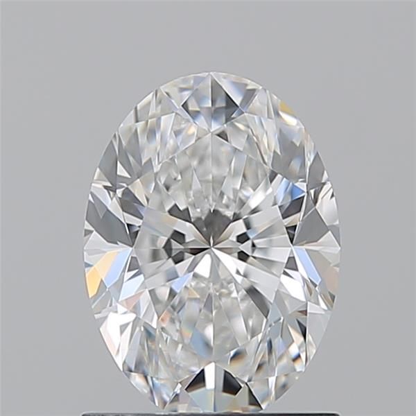 Diamante Naturale Taglio Ovale 1.21ct EX/EX F VVS1 - GIA - 8.07x5.88x3.87mm
