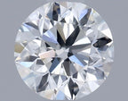 Diamante Taglio Brillante 0.5ct EX/VG/VG D VVS2 - IGI - 4.99x5.05x3.17mm