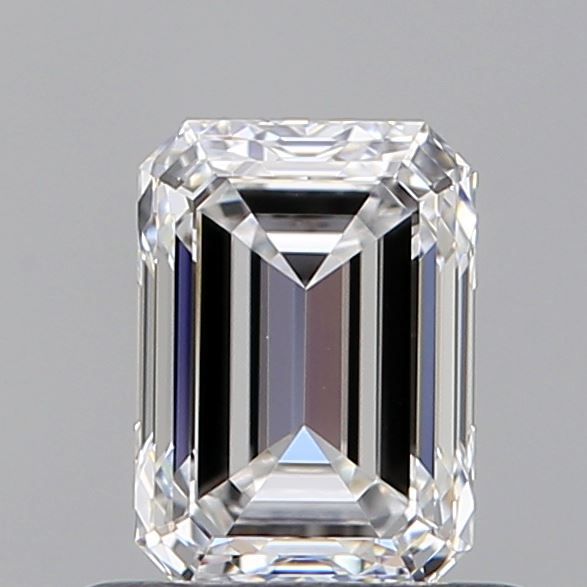 Diamante Naturale Taglio Smeraldo 0.66ct VG/EX D VVS2 - GIA - 5.7x4.07x2.81mm