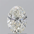Diamante Naturale Taglio Ovale 1.2ct EX/EX J IF - GIA - 8.32x5.91x3.75mm