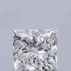 Diamante Naturale Taglio Princess 0.8ct VG/VG F VVS2 - GIA - 4.98x4.93x3.64mm