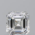 Diamante Naturale Taglio Asscher 0.7ct VG/EX I VVS2 - GIA - 4.93x4.81x3.26mm