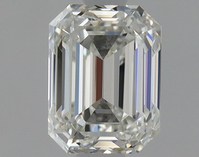 Diamante Naturale Taglio Smeraldo 0.8ct VG/VG I VVS1 - GIA - 5.81x4.41x3.1mm