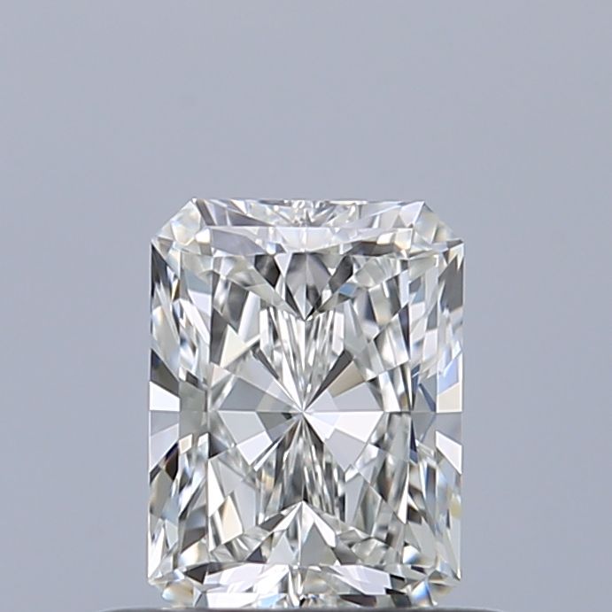 Diamante Naturale Taglio Radiant 0.51ct VG/VG F VVS1 - GIA - 5.38x3.99x2.71mm
