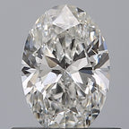 Diamante Naturale Taglio Ovale 0.47ct G/EX F IF - GIA - 6.47x4.39x2.63mm