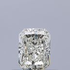 Diamante Naturale Taglio Radiant 0.45ct EX/EX J IF - GIA - 4.99x3.72x2.57mm