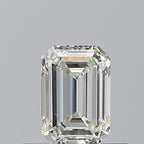 Diamante Naturale Taglio Smeraldo 0.53ct VG/VG J IF - GIA - 5.58x3.88x2.51mm