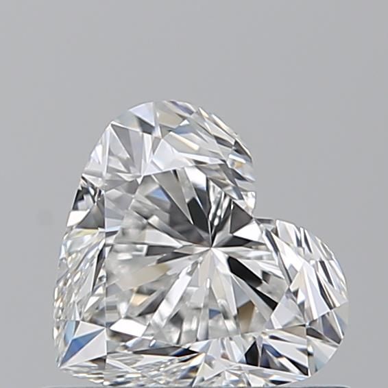 Diamante Naturale Taglio Cuore 0.69ct EX/EX F VVS1 - GIA - 5.42x6.07x3.63mm