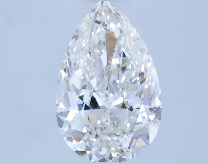 Diamante Naturale Taglio Goccia 0.61ct VG/VG F VS1 - GIA - 7.31x4.65x2.8mm