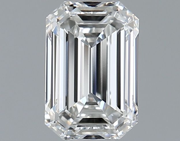 Diamante Naturale Taglio Smeraldo 0.7ct VG/EX F VVS2 - GIA - 6.06x4.06x2.75mm