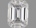 Diamante Naturale Taglio Smeraldo 1ct EX/VG D VS2 - GIA - 6.47x4.79x3.27mm