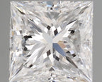 Diamante Naturale Taglio Princess 0.7ct EX/EX D VS1 - GIA - 5.0x4.86x3.54mm